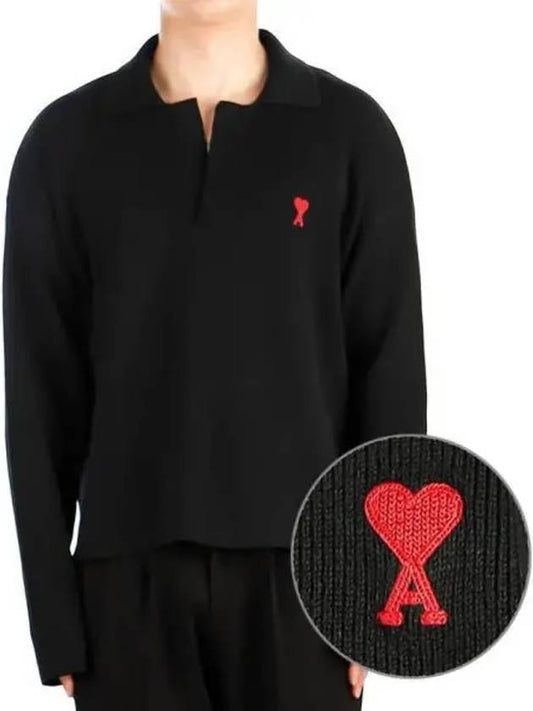 Men s heart logo knit 270187 - AMI - BALAAN 1