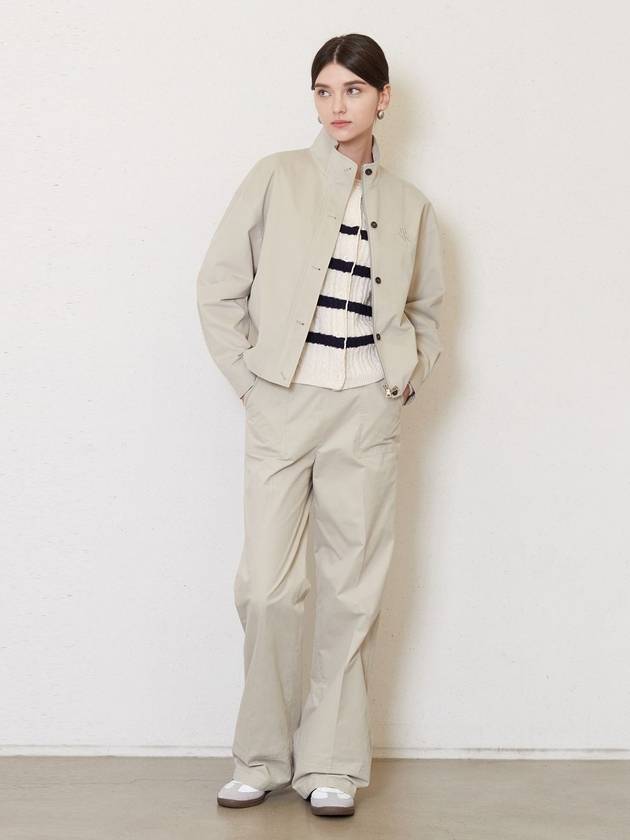 Cotton Cation Zip-up Jacket Khaki Beige - JUN BY JUN K - BALAAN 4