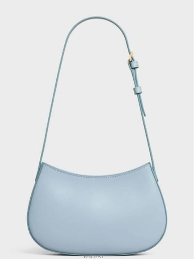 Calfskin Medium Tilly Shoulder Bag Light Blue - CELINE - BALAAN 5