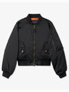 Shrunk Bomber Jacket Black - BALENCIAGA - BALAAN 2