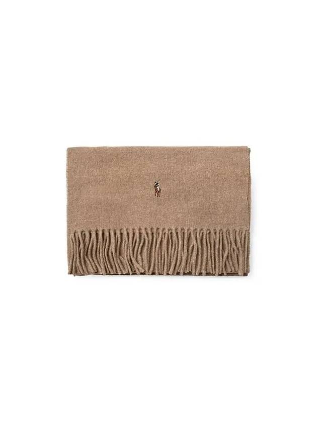 PC1047 231 Pony Fringe Muffler - POLO RALPH LAUREN - BALAAN 1