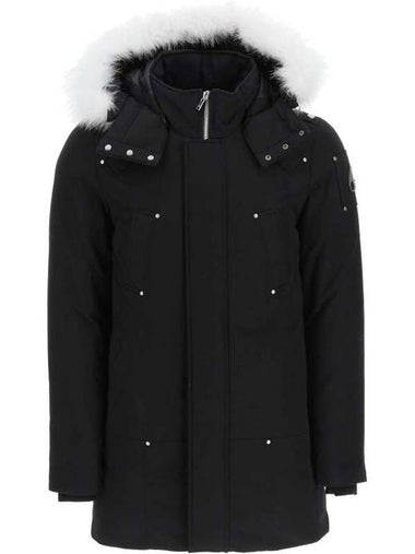 Men's Waterton Hooded Parka Black - MOOSE KNUCKLES - BALAAN 1