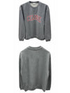 Logo Print Sweatshirt Grey - CELINE - BALAAN 5