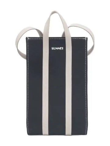 Parallepipedo phone pouch black bag - SUNNEI - BALAAN 1