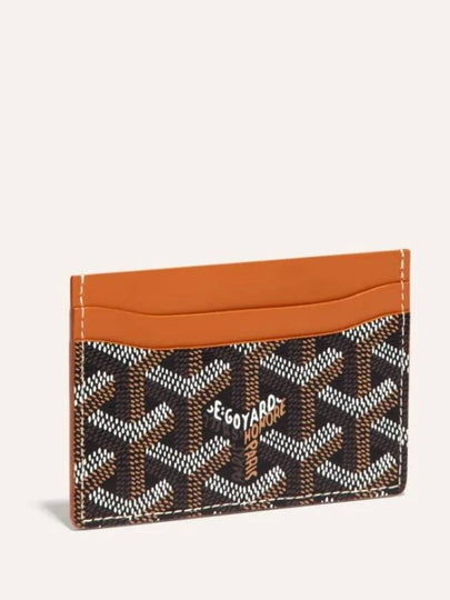 Saint Sulpice Card Holder Black Tan - GOYARD - BALAAN 2