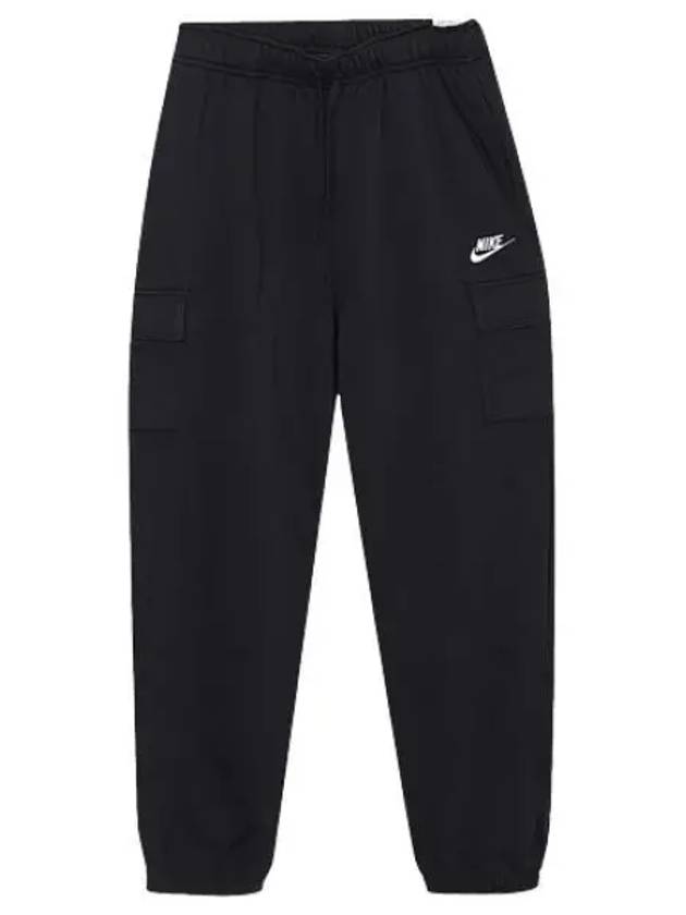 Women s Sportswear Club Fleece Mid Rise Cargo Pants Training - NIKE - BALAAN 1