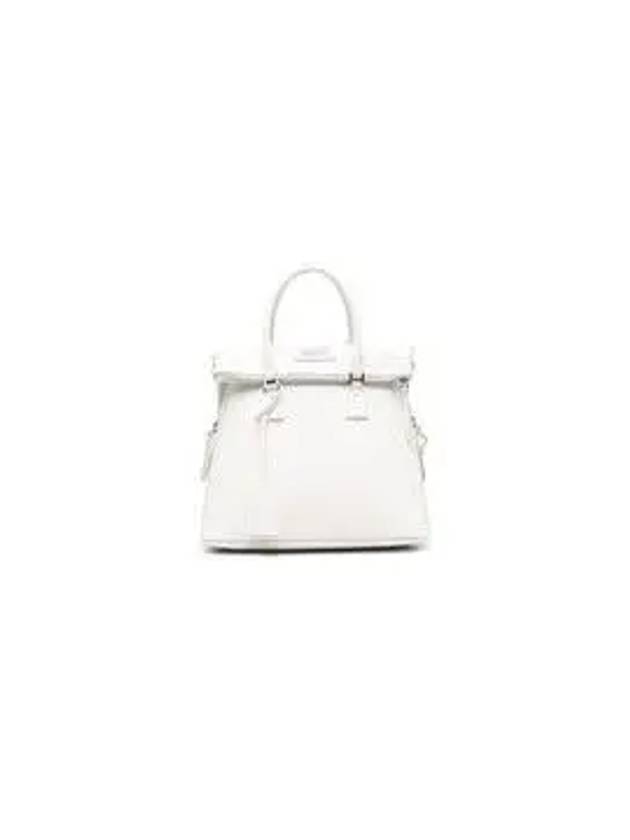 5AC Medium Tote Bag White - MAISON MARGIELA - BALAAN 8