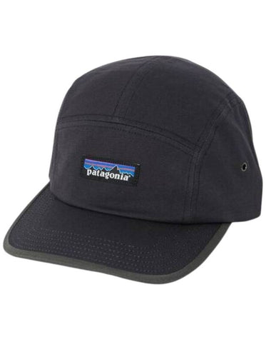 P6 Label Maclure Cotton Ball Cap Black - PATAGONIA - BALAAN 1