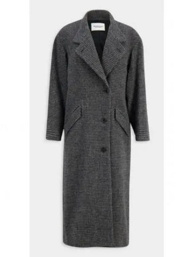 Isabel Marant SABINE MA0102FA A3D17E 02GY wool coat - ISABEL MARANT - BALAAN 1