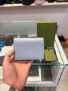 GG Marmont half wallet sky blue - GUCCI - BALAAN 6