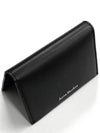 Folded Leather Card Wallet Black - ACNE STUDIOS - BALAAN 4