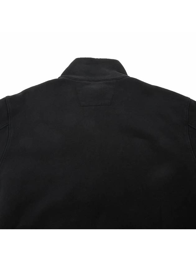 Logo Cotton High Neck Zip-Up Jacket Black - CP COMPANY - BALAAN 11