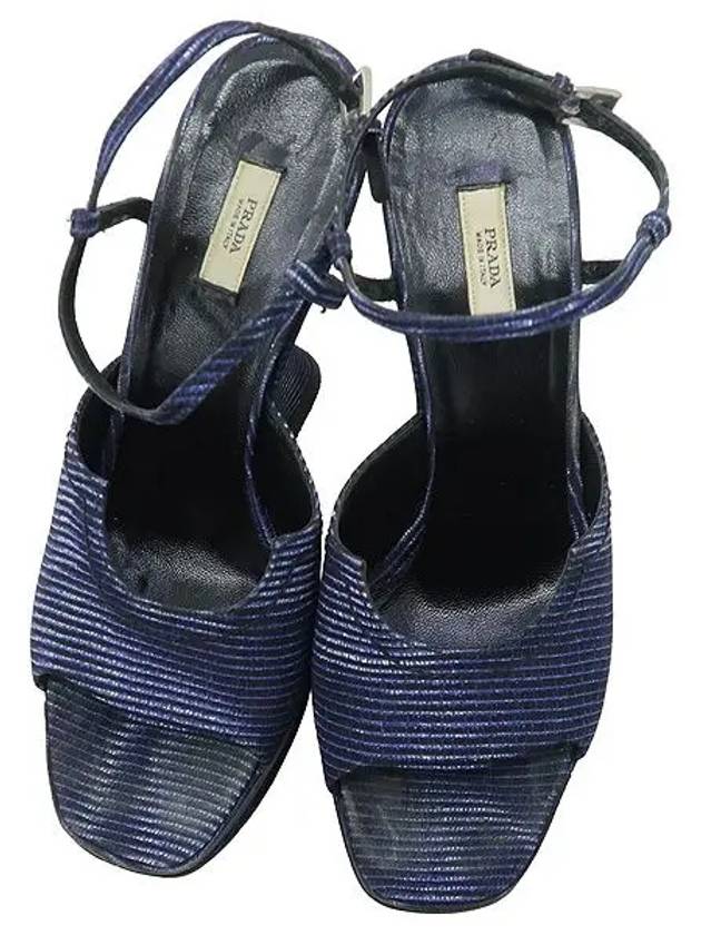 Smith Market blue color sandals women s shoes - PRADA - BALAAN 5