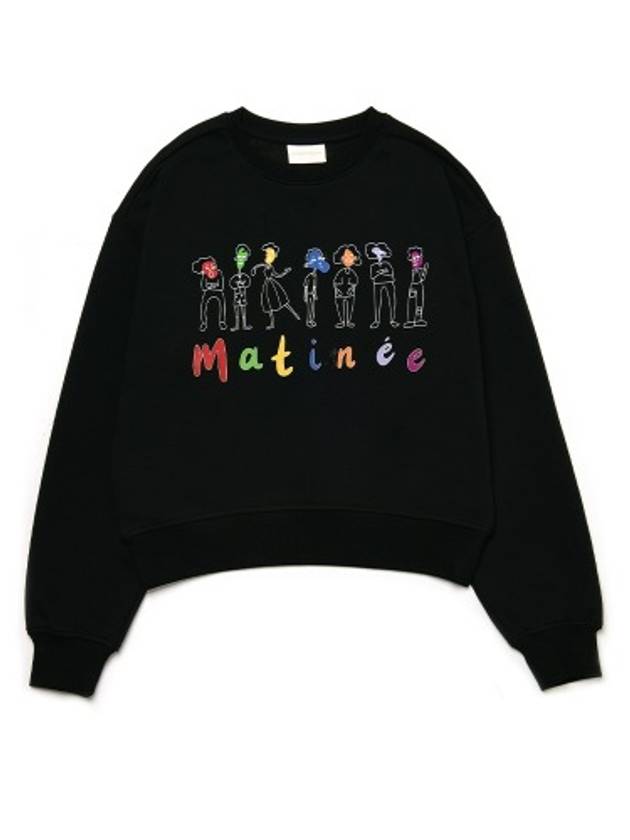 Brushed Options Matinee Family Sweat Shirts BLACK - LE SOLEIL MATINEE - BALAAN 2