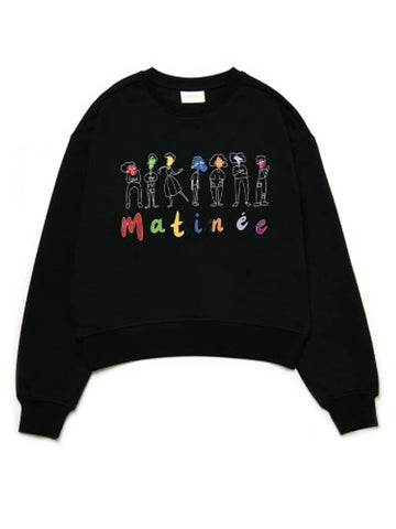 Brushed Options Matinee Family Sweat Shirts BLACK - LE SOLEIL MATINEE - BALAAN 1