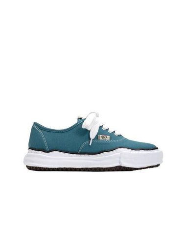 Baker OG Sole Canvas Low Top Sneakers Blue - MIHARA YASUHIRO - BALAAN 1