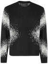 Pixel Modernist Sweatshirt Black - NEIL BARRETT - BALAAN 1