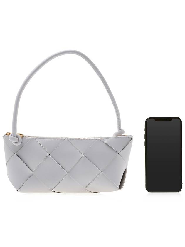 Intrecciato Baguette Tote Bag White - BOTTEGA VENETA - BALAAN 7