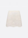 Christian Skirt 441J92A8997 0150 BLANC - DIOR - BALAAN 2