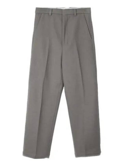 Wool Wide Pants Grey - AMI - BALAAN 2