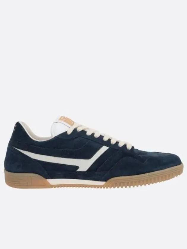 Suede Jackson LowTop Sneakers Navy - TOM FORD - BALAAN 2