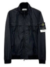 Garment Dyed Crinkle Reps R Nylon Jacket Black - STONE ISLAND - BALAAN 2