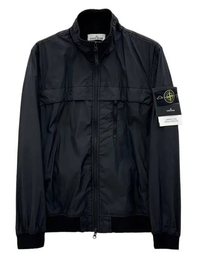 Garment Dyed Crinkle Reps R Nylon Jacket Black - STONE ISLAND - BALAAN 2