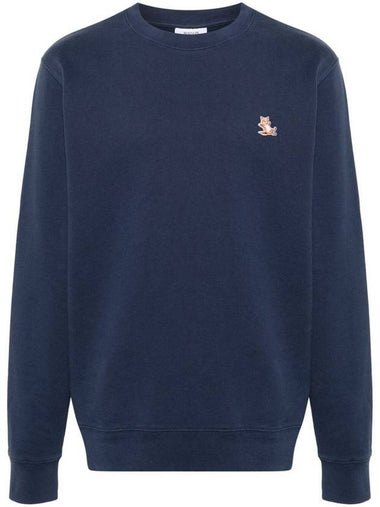 Maison Kitsuné Chillax Patch Regular Sweatshirt Clothing - MAISON KITSUNE - BALAAN 1