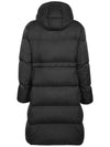 BROUFFIER Logo Patch Long Padding Black 1C000 12 53A5E 999 - MONCLER - BALAAN 3