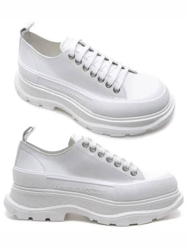 Tread Slick Low Top Sneakers White - ALEXANDER MCQUEEN - BALAAN 2