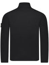 Wappen Patch Virgin Wool Turtleneck Black - STONE ISLAND - BALAAN 3