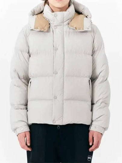 PEPPINO Hooded Down Jacket Ivory - DUVETICA - BALAAN 2