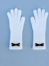 Finger Hole Gloves Knit Gloves White - GOCORI - BALAAN 2