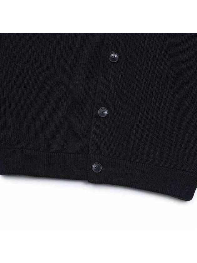 Skipper Wool Cardigan Black - ANDERSEN-ANDERSEN - BALAAN 5