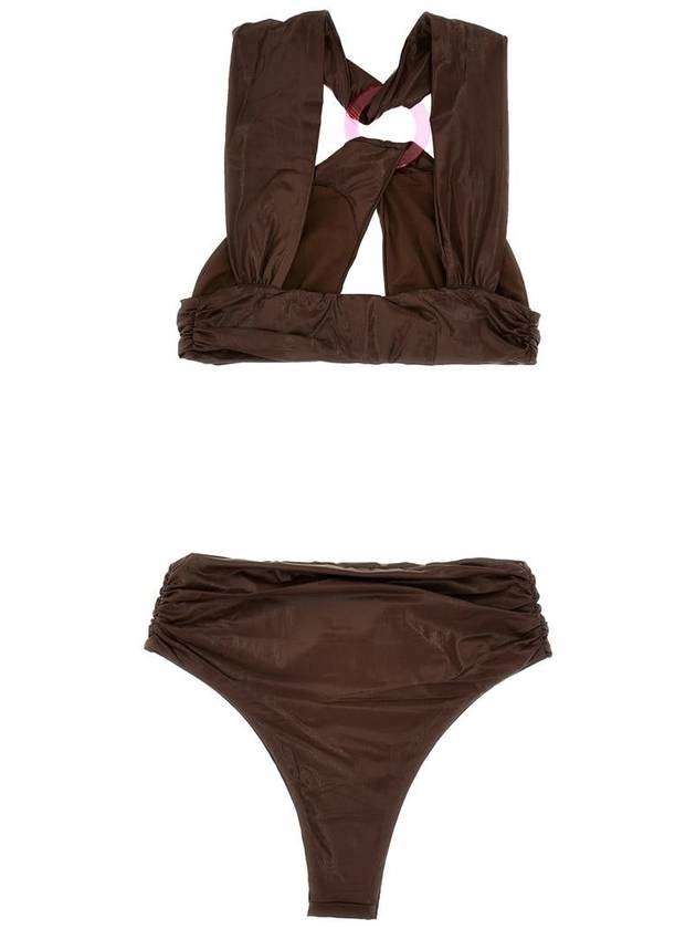 The Attico Wet-Effect Bikini - THE ATTICO - BALAAN 2