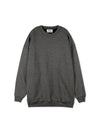 Back Label Sweatshirt Black - ACNE STUDIOS - BALAAN 1