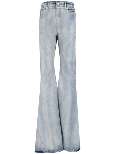 RICK OWENS DRKSHDW Jeans Blue - RICK OWENS - BALAAN 1