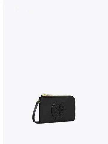 Ella Bio zip up card wallet case black domestic product GM0024072627692 - TORY BURCH - BALAAN 1