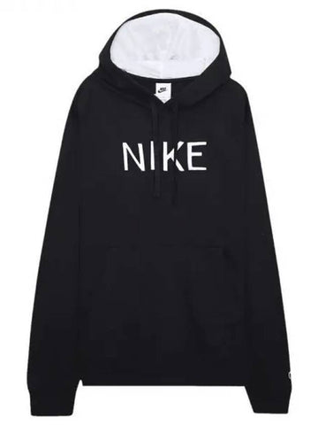 Sportswear Pullover Hoodie Black - NIKE - BALAAN 1