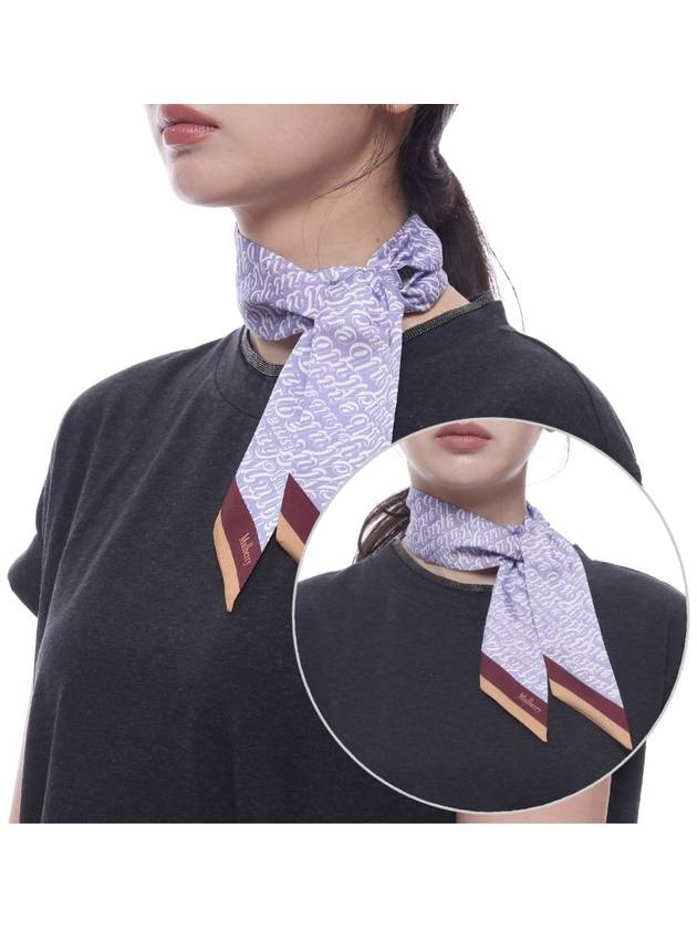 Logo Print Scarf VS4810051V694 - MULBERRY - BALAAN 3