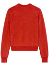 Bold Fox Head Wool Knit Top Red - MAISON KITSUNE - BALAAN 3