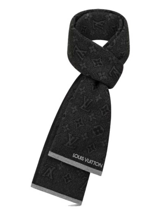 My Monogram Eclipse Scarf Black - LOUIS VUITTON - BALAAN 2