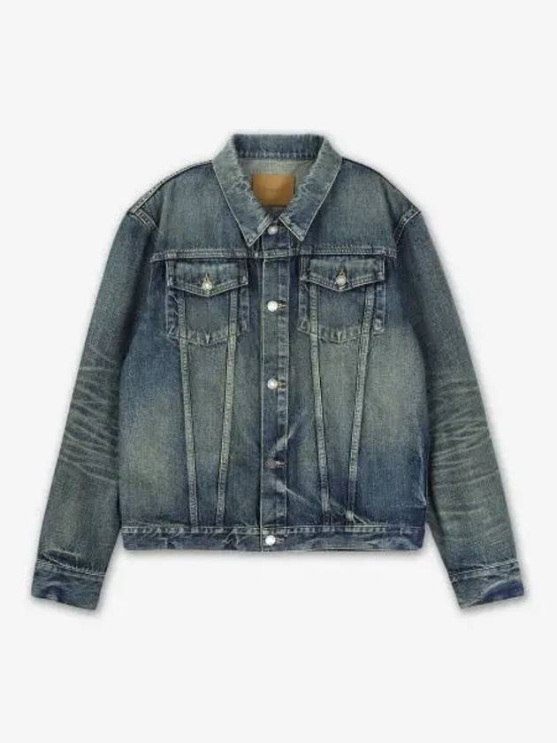 Pocket Denim Jacket Blue - SAINT LAURENT - BALAAN 2