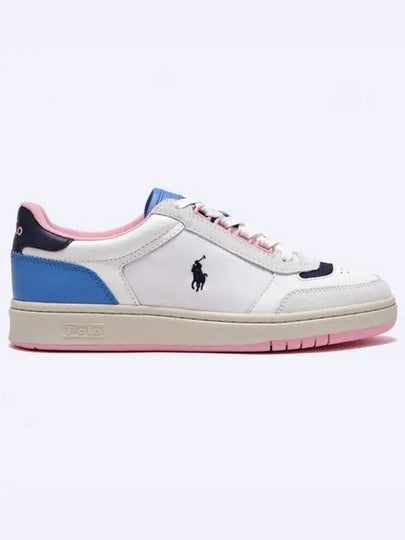 CRT SPT Low Top Sneakers White Blue - POLO RALPH LAUREN - BALAAN 2