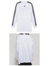 Oversized Long Sleeve T-Shirt White - BALENCIAGA - BALAAN 5