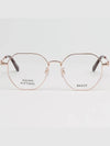 Glasses frame BY5054D 033 Asian fit gold metal frame men women - BALLY - BALAAN 3