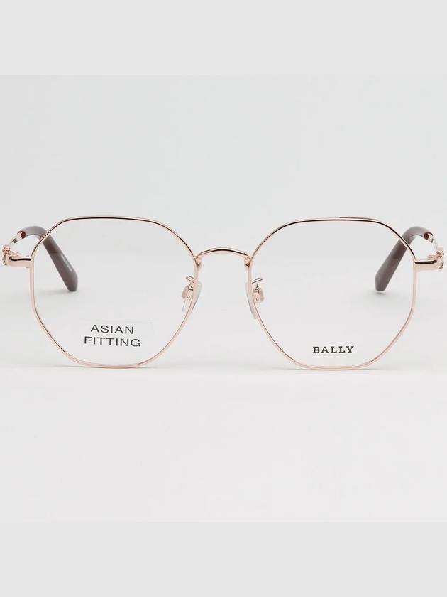 Glasses frame BY5054D 033 Asian fit gold metal frame men women - BALLY - BALAAN 3