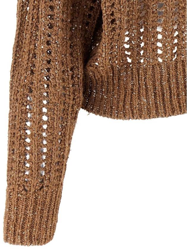 Brunello Cucinelli 'Rustic Dazzling Net' Sweater - BRUNELLO CUCINELLI - BALAAN 4