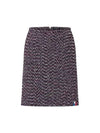 Tricolor Boucl? Tweed Skirt 1AC1T4 - LOUIS VUITTON - BALAAN 2