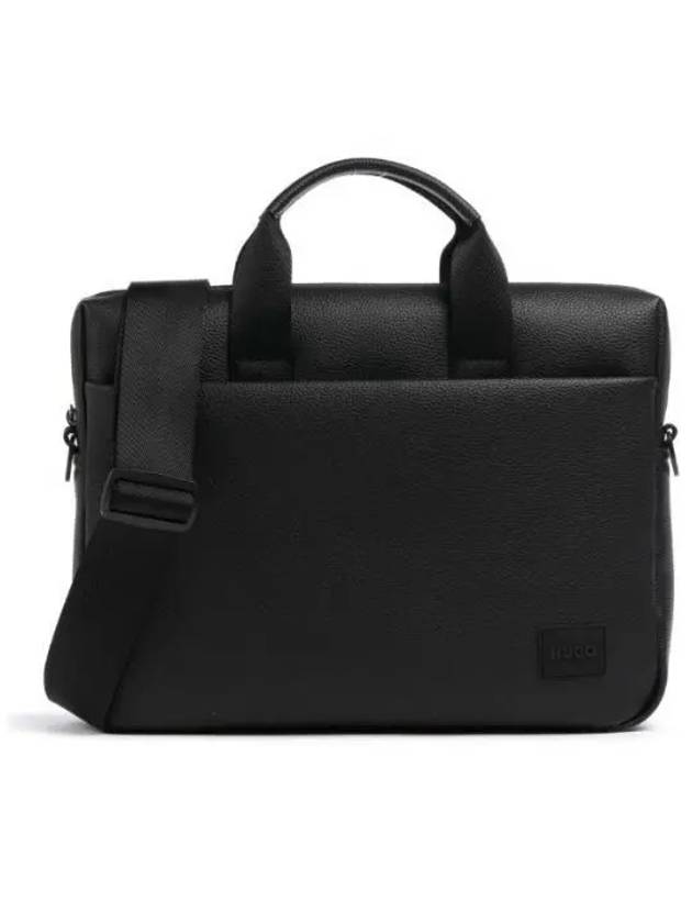 Strap Leather Brief Case Black - HUGO BOSS - BALAAN 2